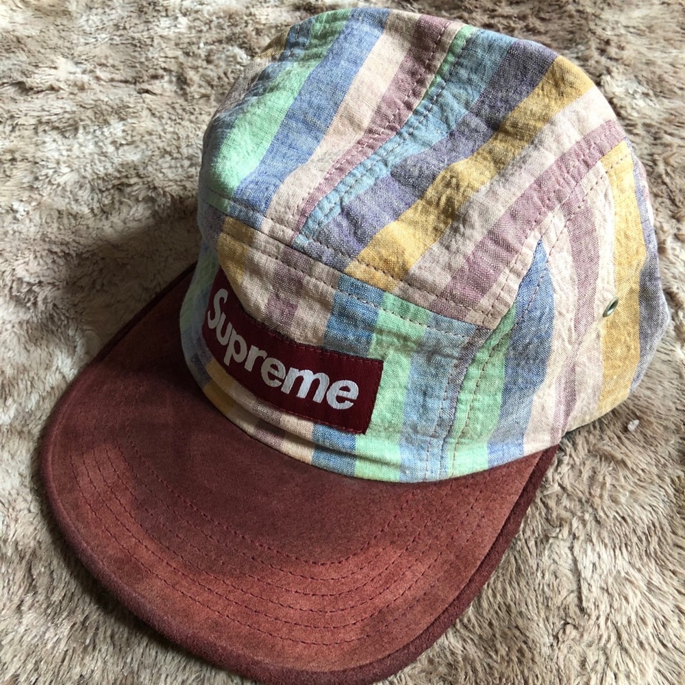Supreme 5 Panel hat (suede)